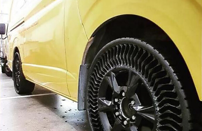 Singapore is Testing Michelin Puncture-proof tyres Derived from Plastic ...