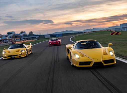 Ferrari Enzo Receives New Pirelli P Zero Tyres From The Collezione Range